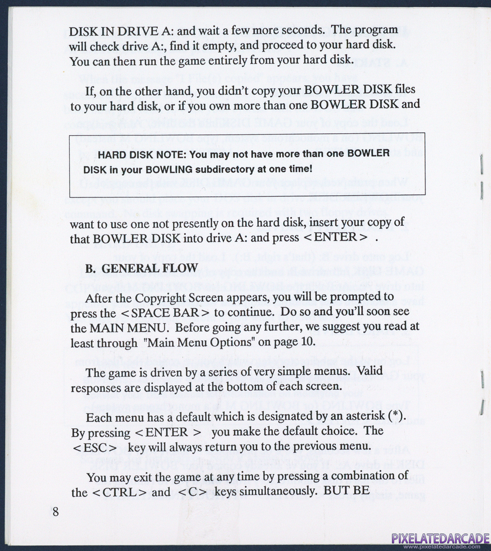 APBA Pro Bowling: Instruction Manual - Page 15