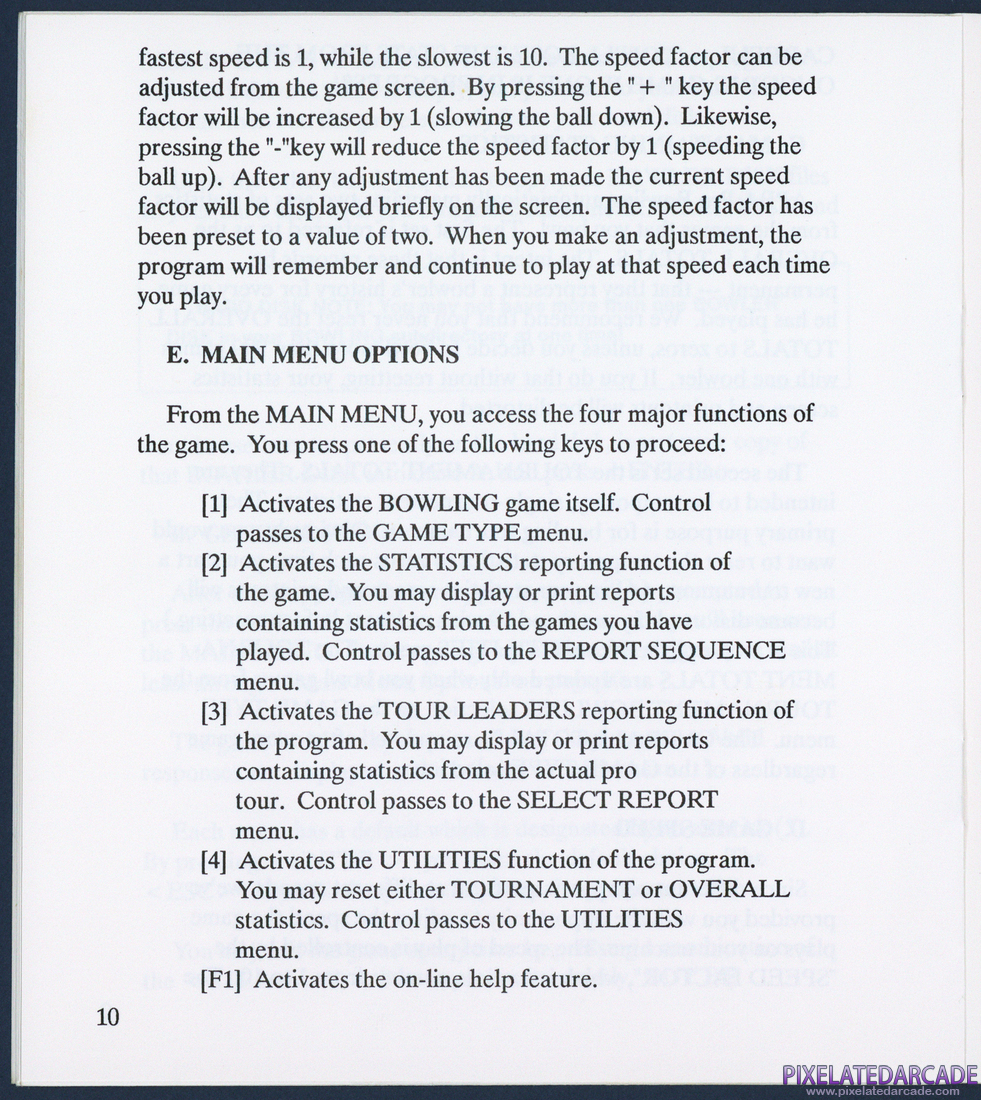 APBA Pro Bowling: Instruction Manual - Page 17