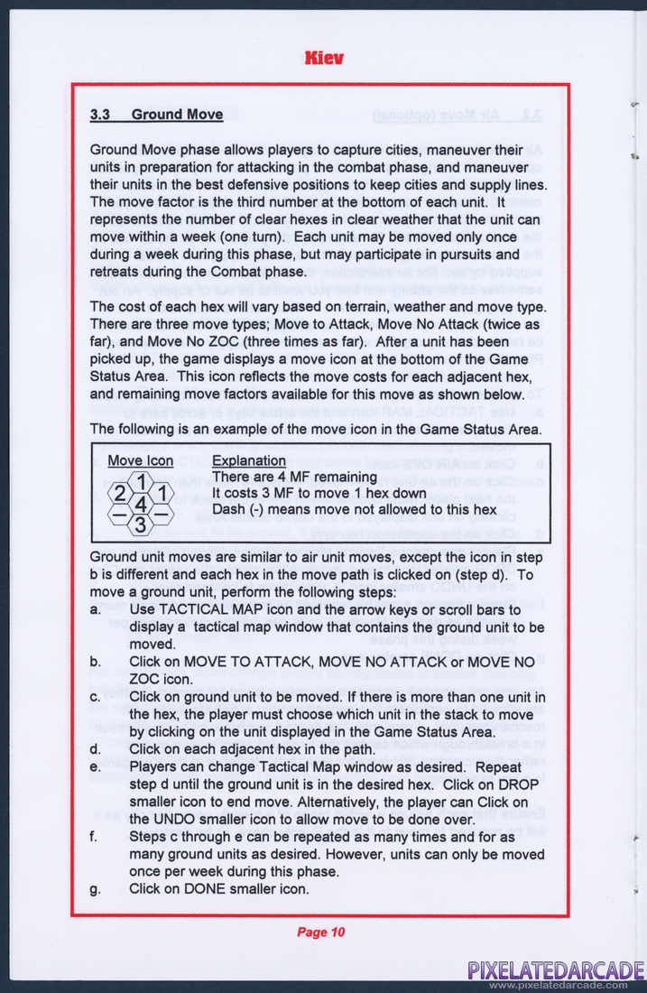 Kiev: Reference Manual - Page 10