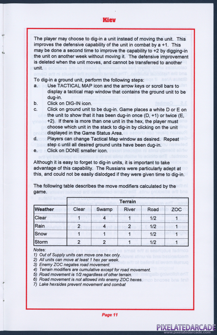 Kiev: Reference Manual - Page 11