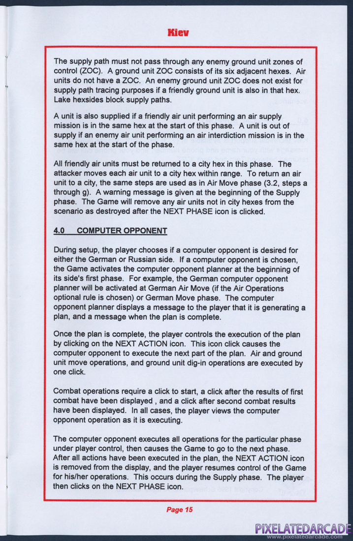Kiev: Reference Manual - Page 15