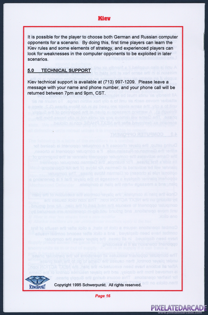 Kiev: Reference Manual - Page 16