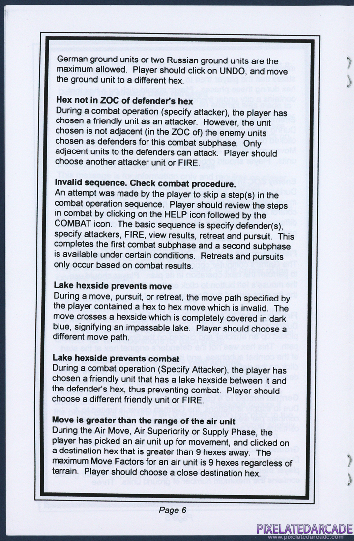 Kiev: Status and Error Messages - Page 6