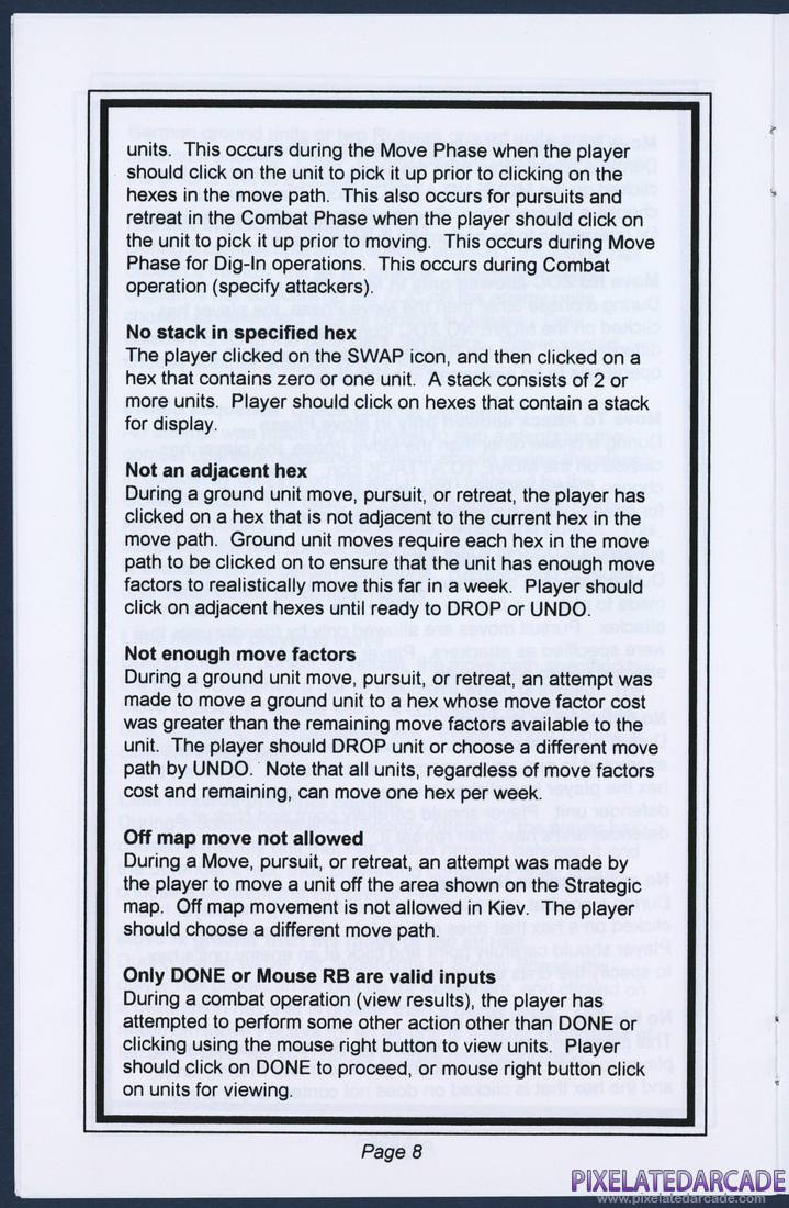 Kiev: Status and Error Messages - Page 8