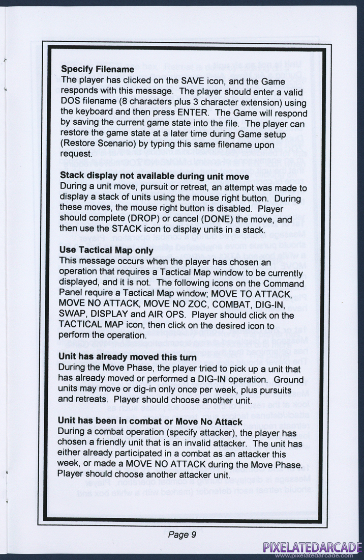 Kiev: Status and Error Messages - Page 9