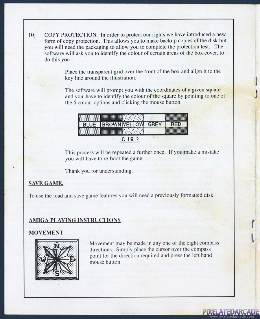 Chrono Quest: Instruction Manual - Page 6