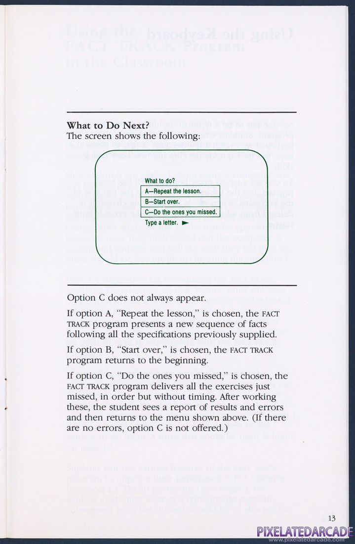 Fact Track: Instruction Manual - Page 13