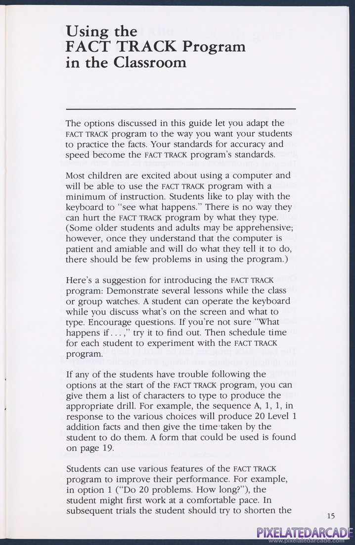 Fact Track: Instruction Manual - Page 15