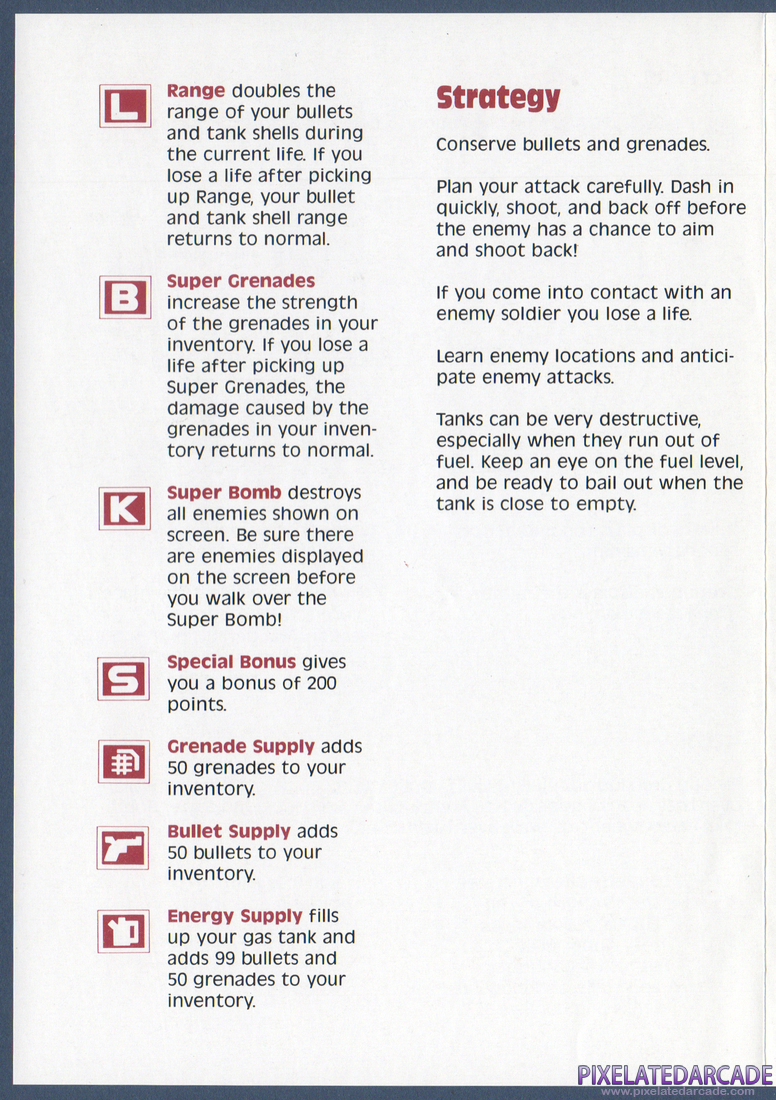 Ikari Warriors: Instruction Manual - Page 5
