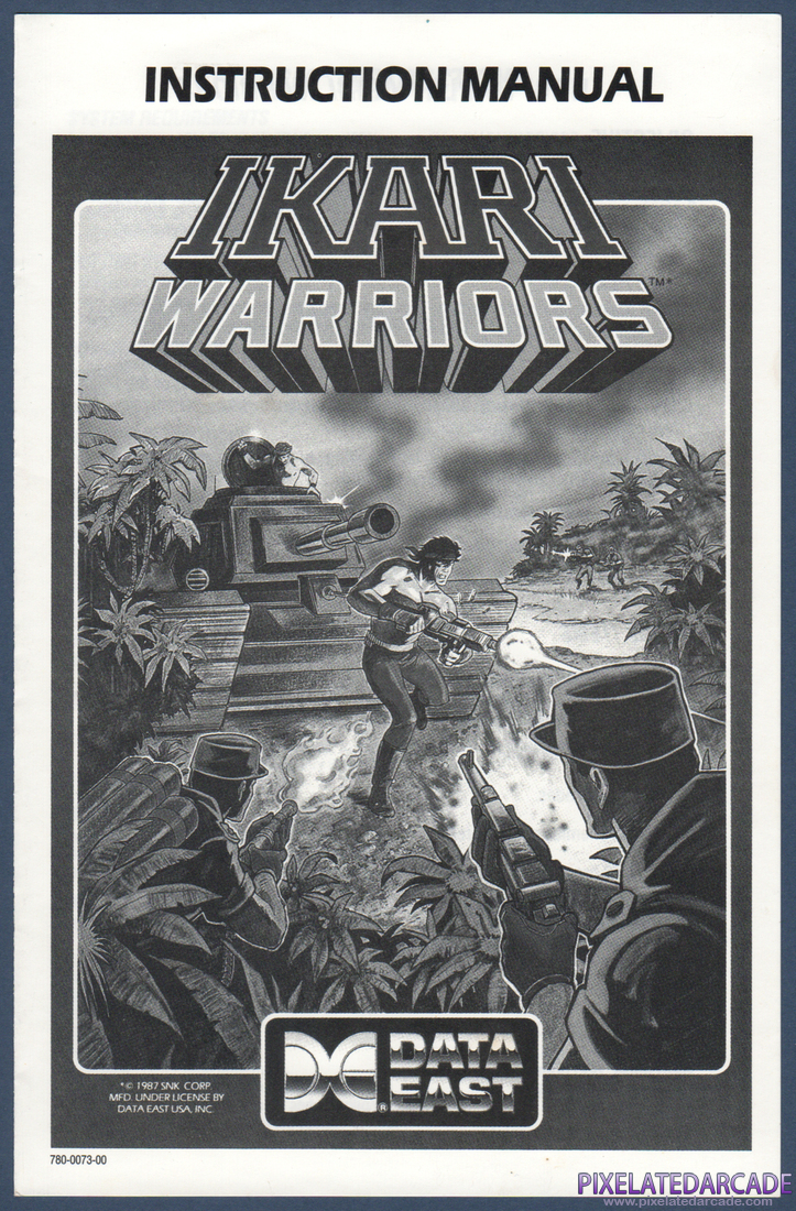Ikari Warriors: Instruction Manual - Page 1