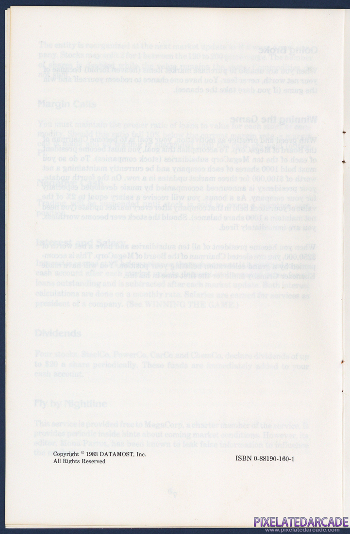 Market Mogul: Instruction Manual - Page 8