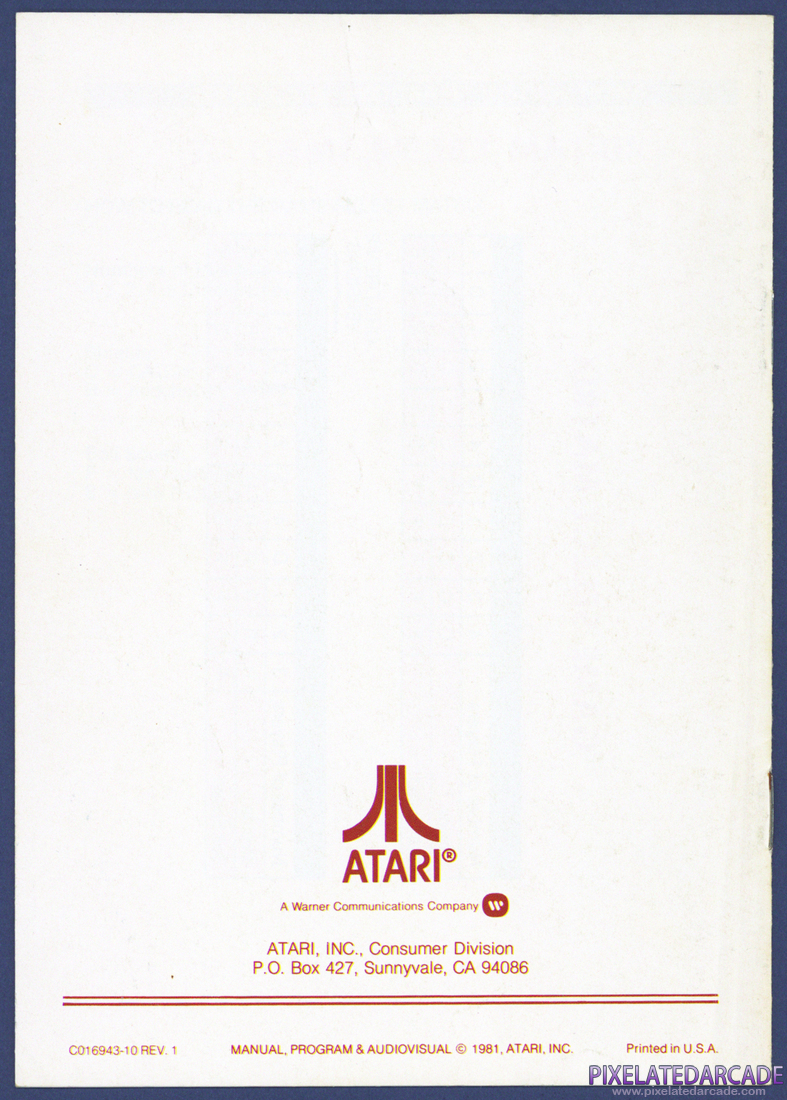 Warlords: Instruction Manual - Back Cover