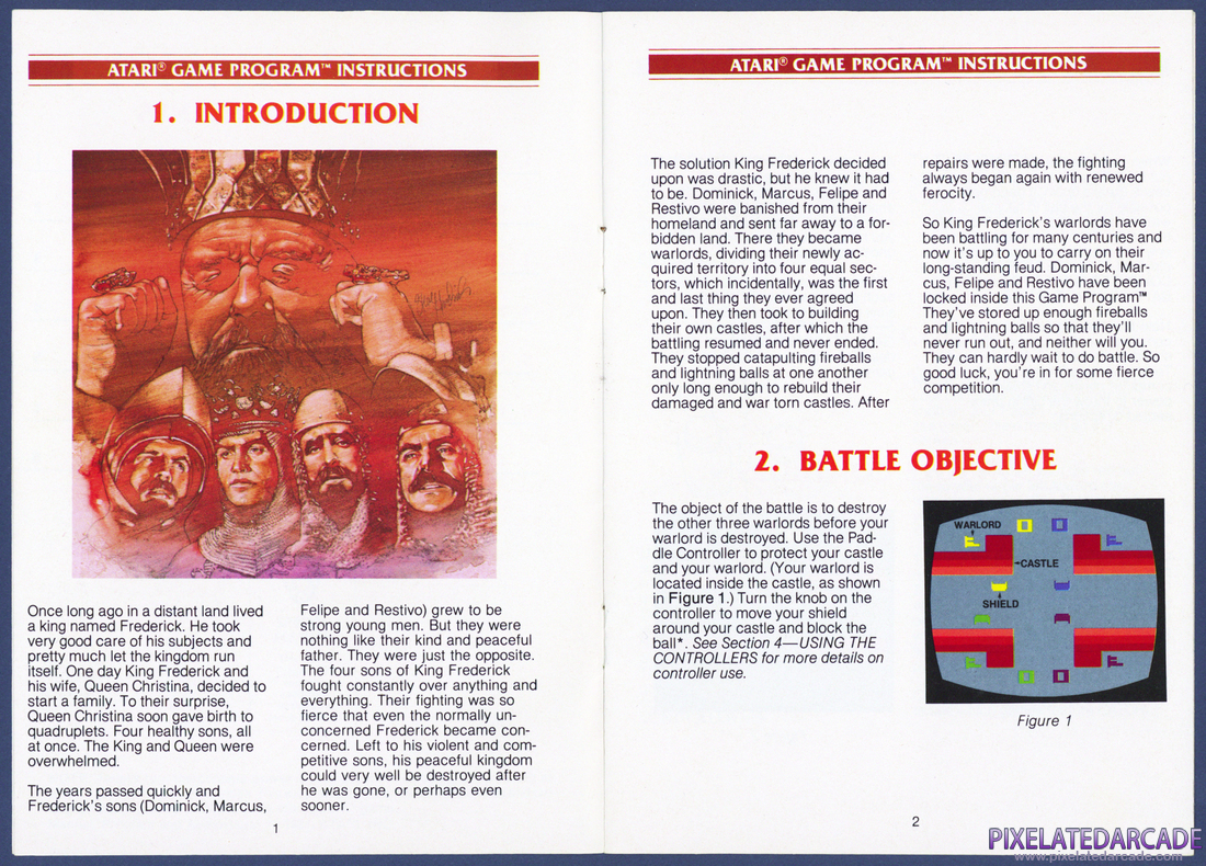 Warlords: Instruction Manual - Page 2