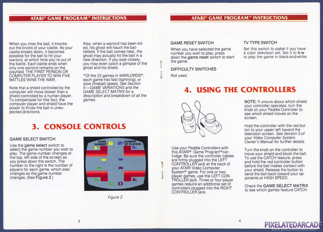 Warlords: Instruction Manual - Page 3