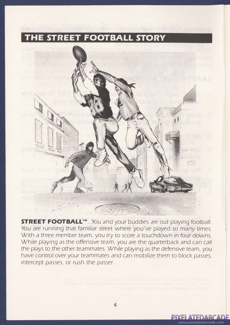 Street Football: Instruction Manual - Page 4