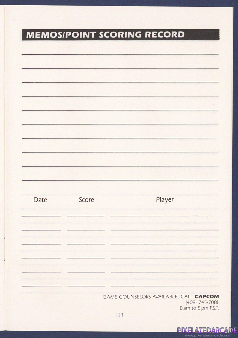 Street Football: Instruction Manual - Page 11