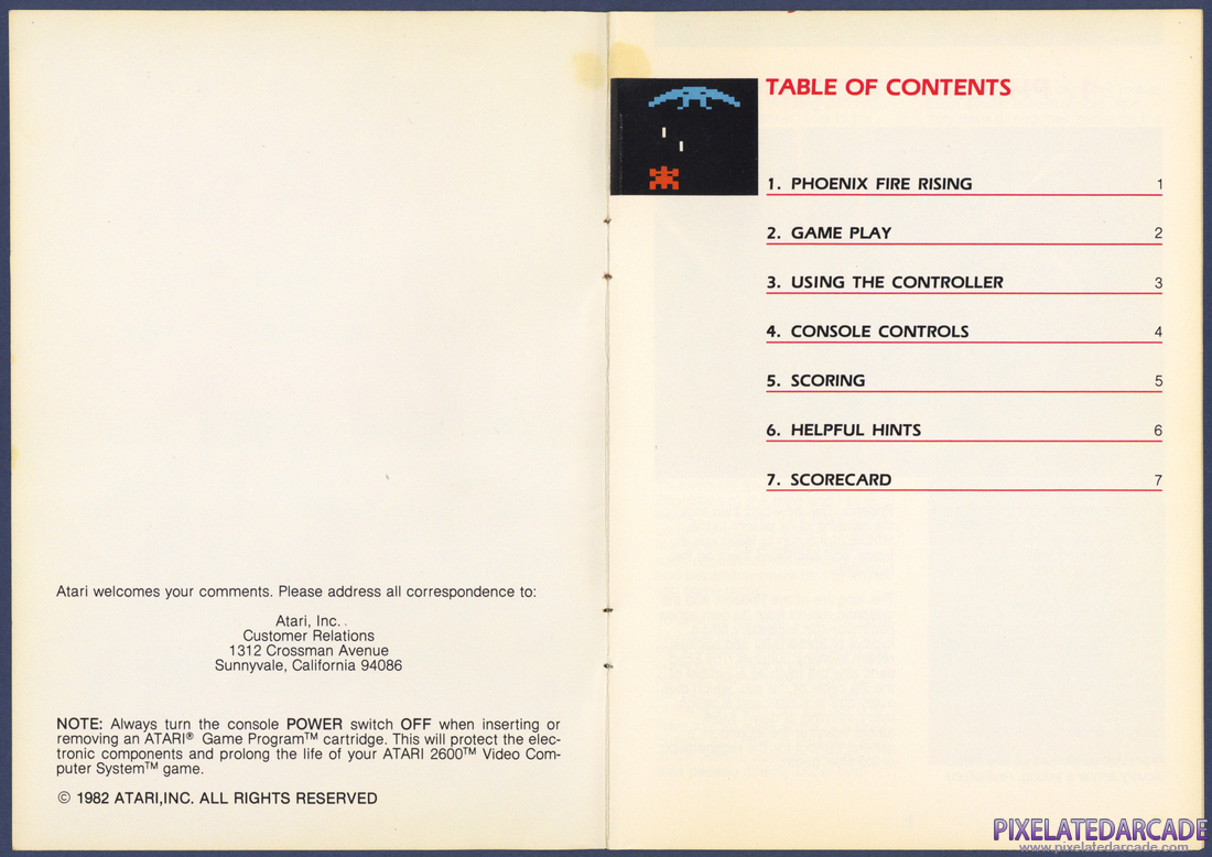 Phoenix: Instruction Manual - Page 2