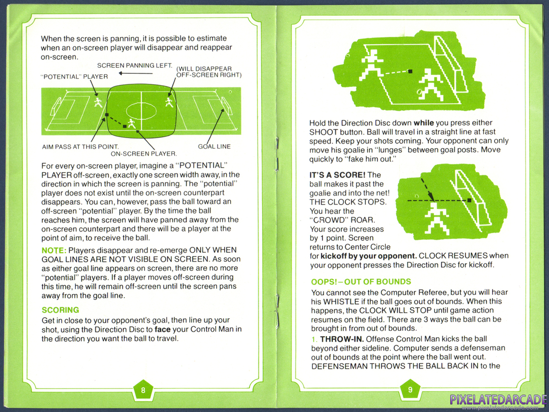 NASL Soccer: Instruction Manual - Page 6