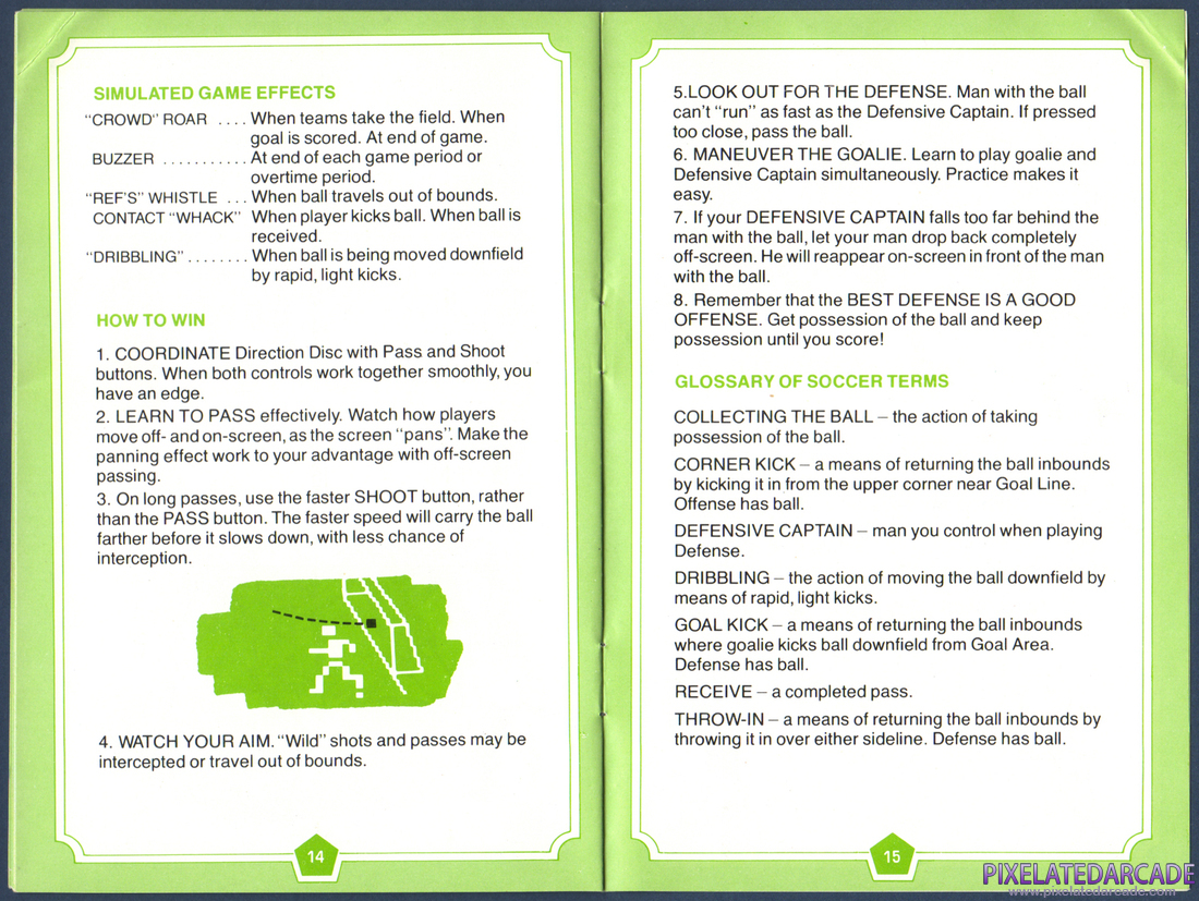 NASL Soccer: Instruction Manual - Page 9