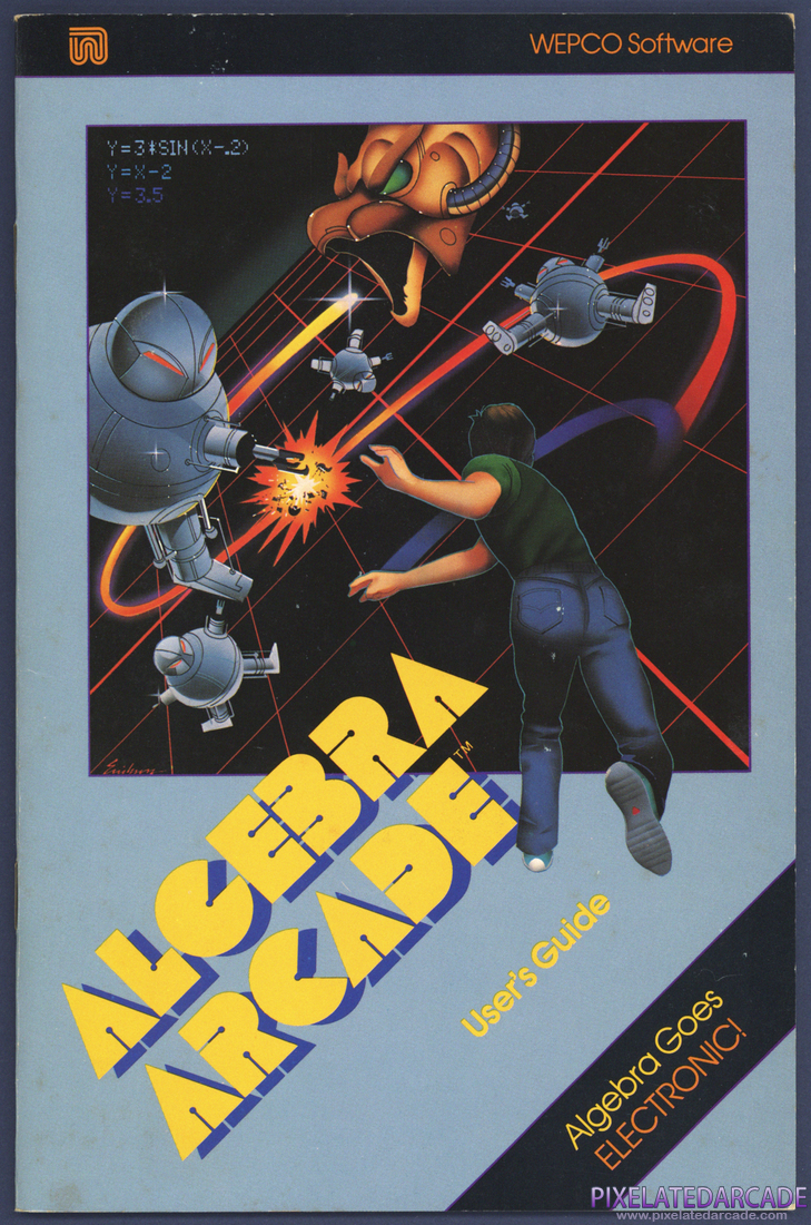 Algebra Arcade: Instruction Manual - Front Cover