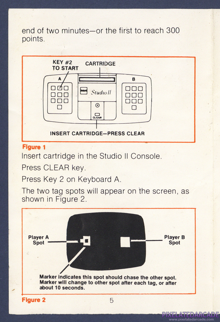 TV Arcade Series: Speedway / Tag: Instruction Manual - Page 5