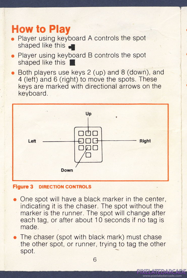 TV Arcade Series: Speedway / Tag: Instruction Manual - Page 6