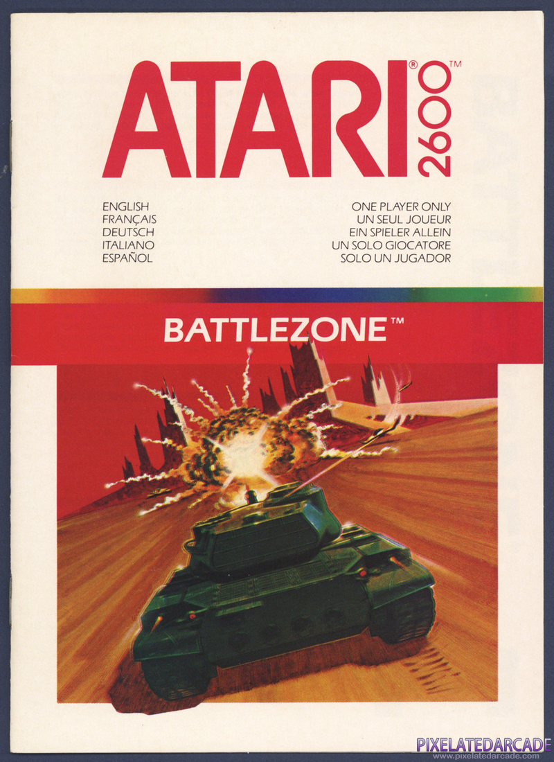 Battlezone: Instruction Manual - Page 1