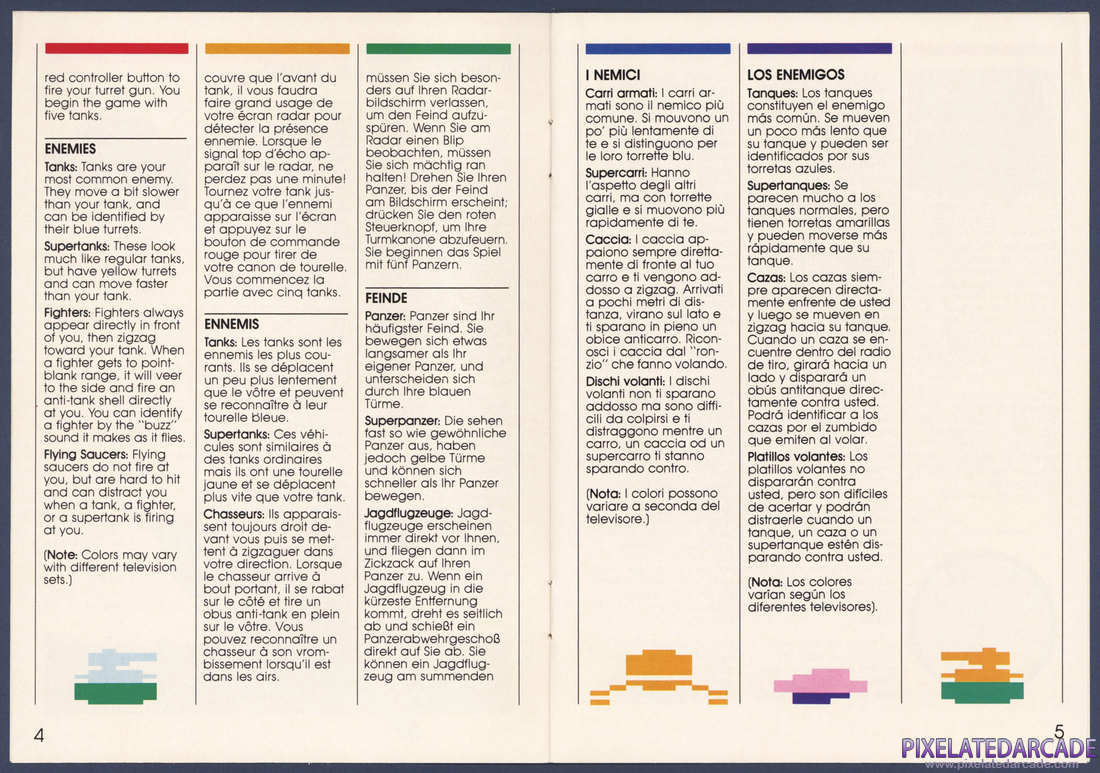 Battlezone: Instruction Manual - Page 4