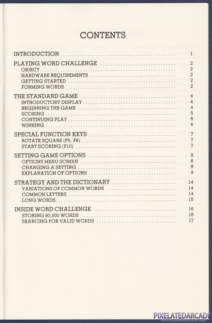 Word Challenge: Instruction Manual - Page 3