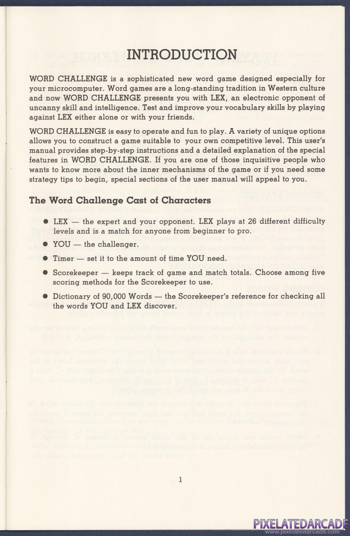 Word Challenge: Instruction Manual - Page 4