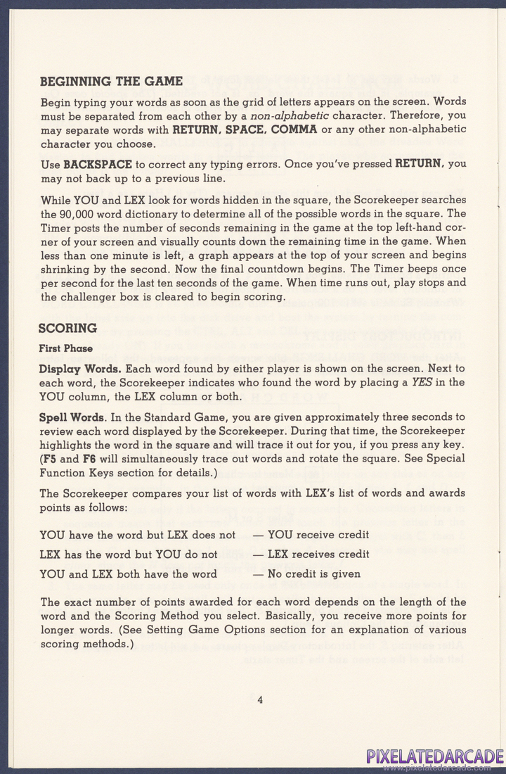 Word Challenge: Instruction Manual - Page 7