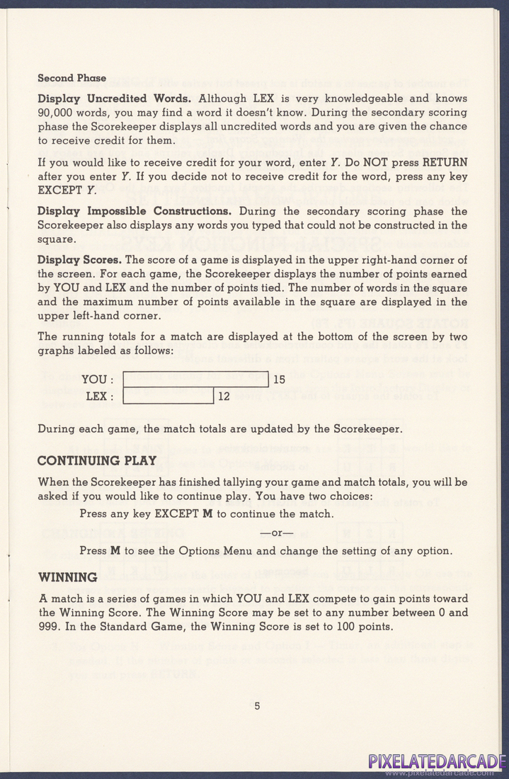 Word Challenge: Instruction Manual - Page 8