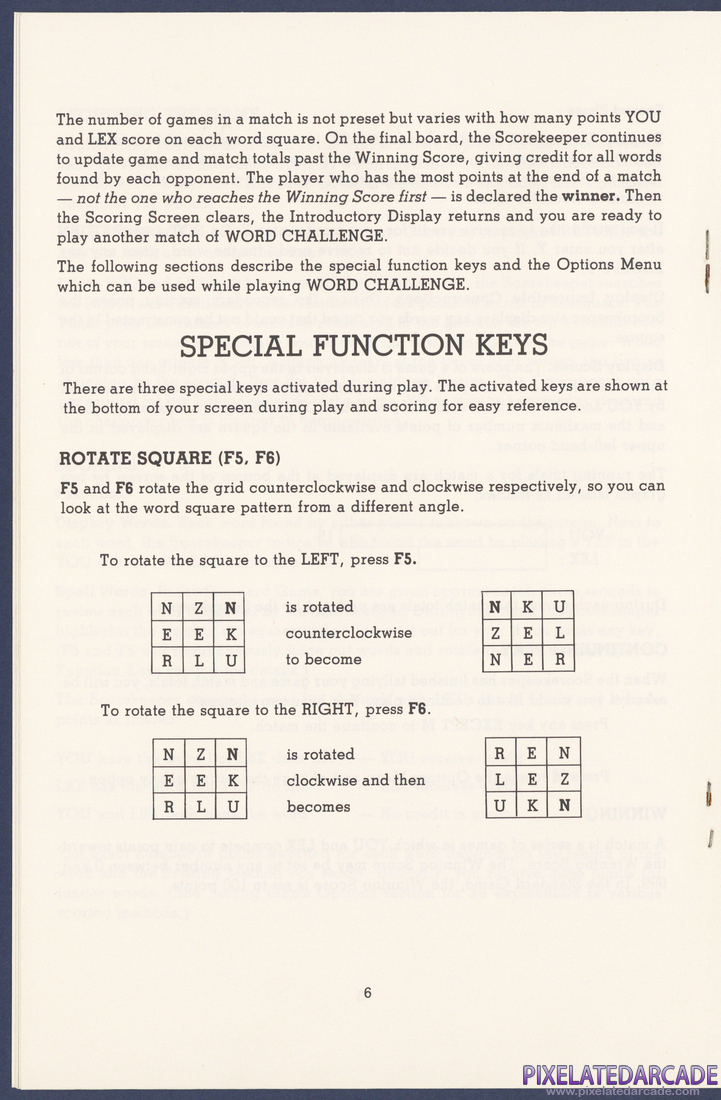 Word Challenge: Instruction Manual - Page 9