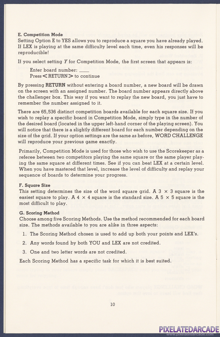 Word Challenge: Instruction Manual - Page 13