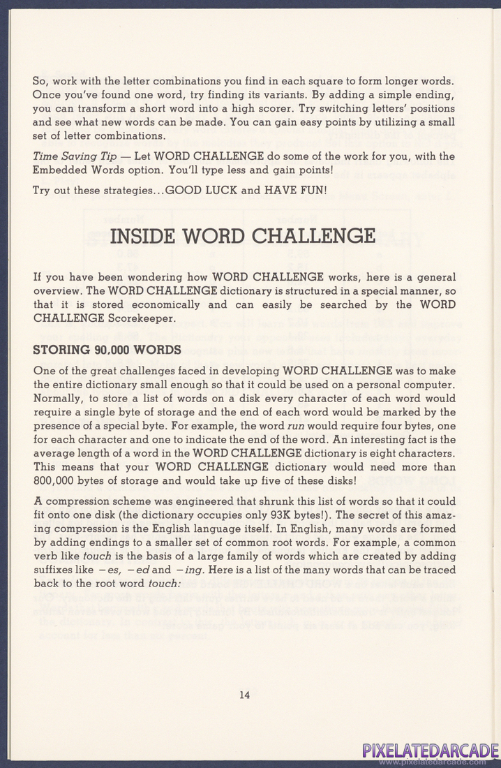 Word Challenge: Instruction Manual - Page 17