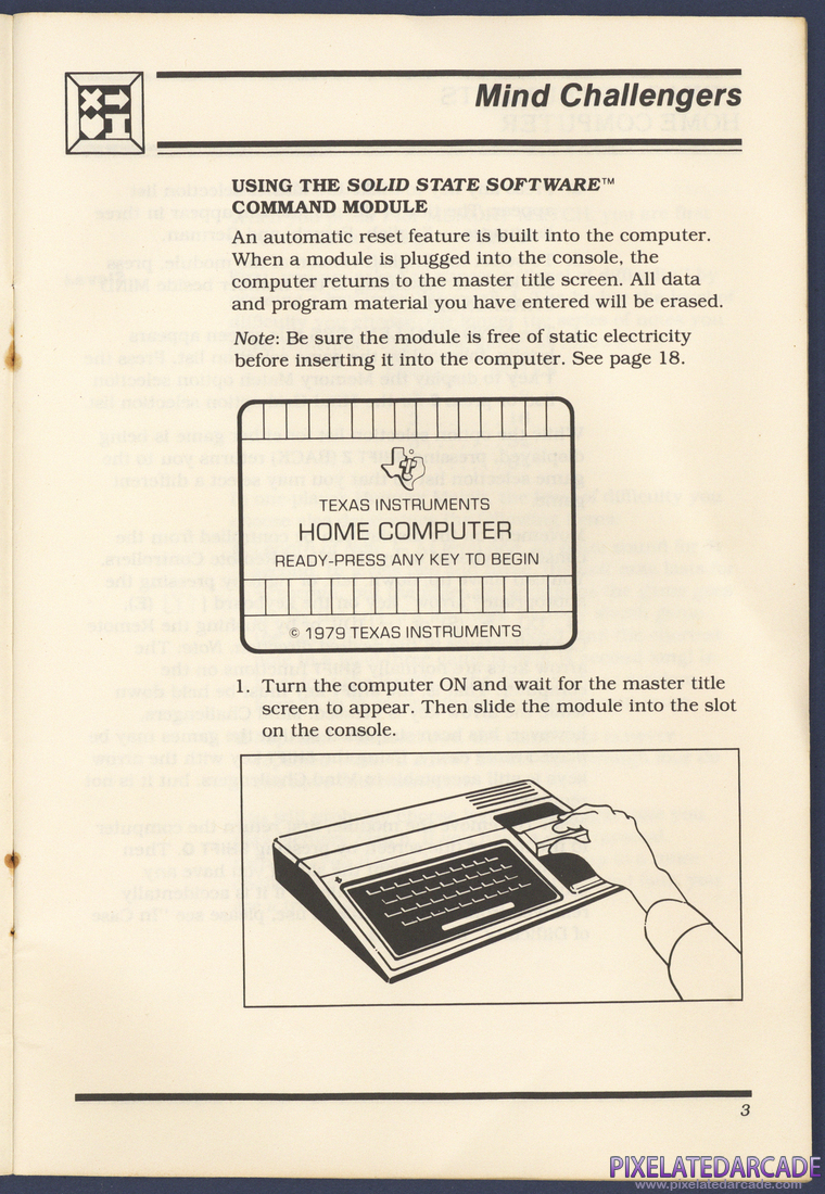 Mind Challengers: Instruction Manual - Page 3