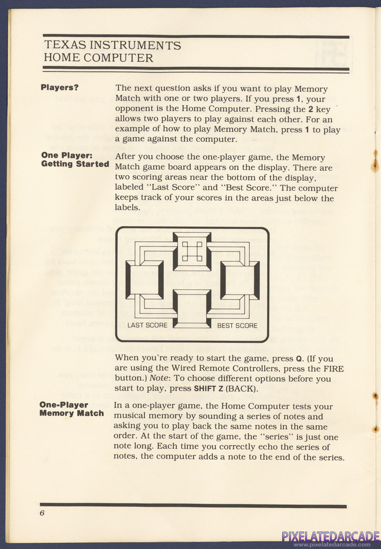 Mind Challengers: Instruction Manual - Page 6