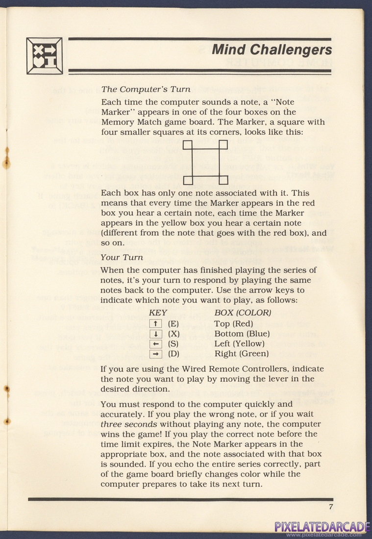 Mind Challengers: Instruction Manual - Page 7