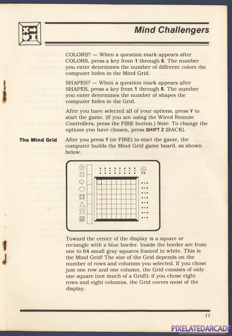 Mind Challengers: Instruction Manual - Page 11