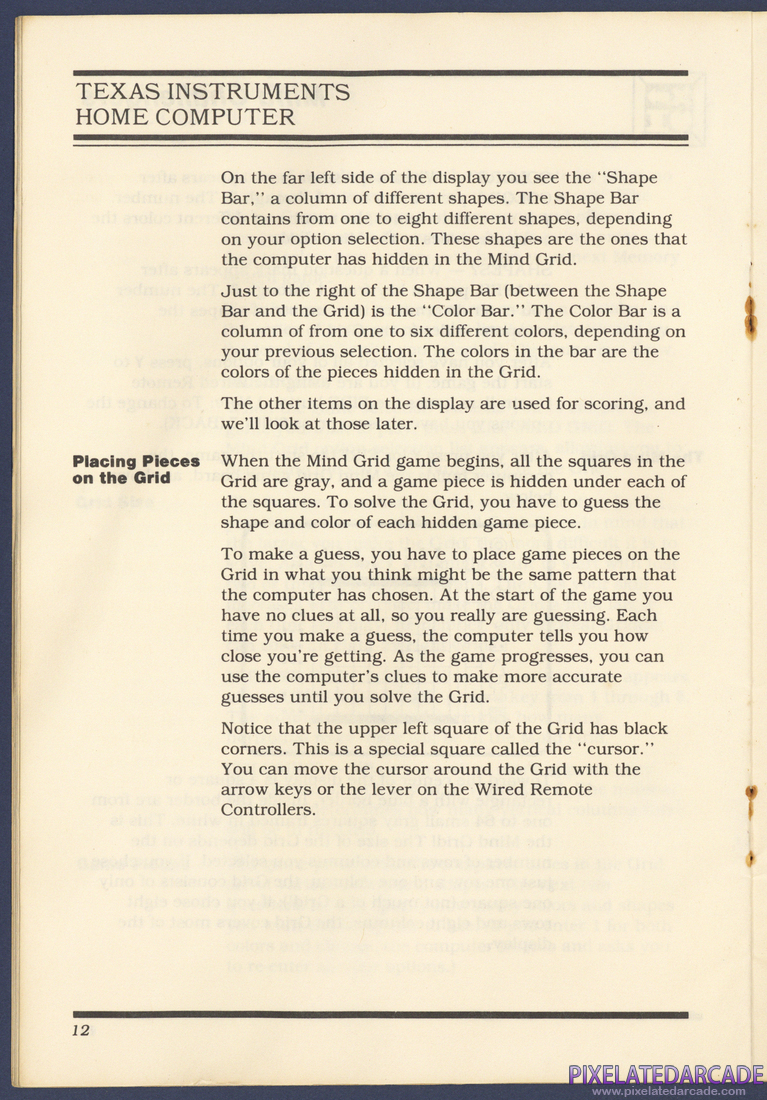 Mind Challengers: Instruction Manual - Page 12