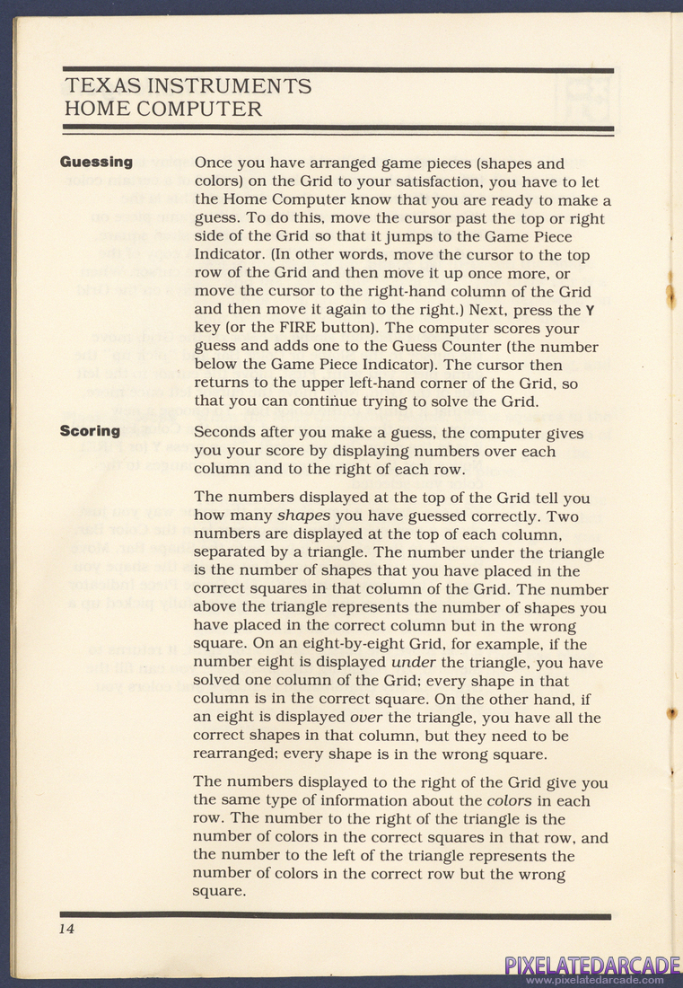 Mind Challengers: Instruction Manual - Page 14