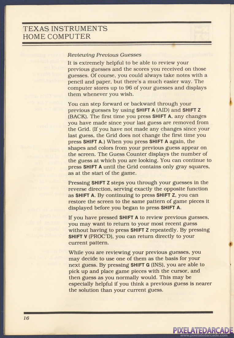 Mind Challengers: Instruction Manual - Page 16