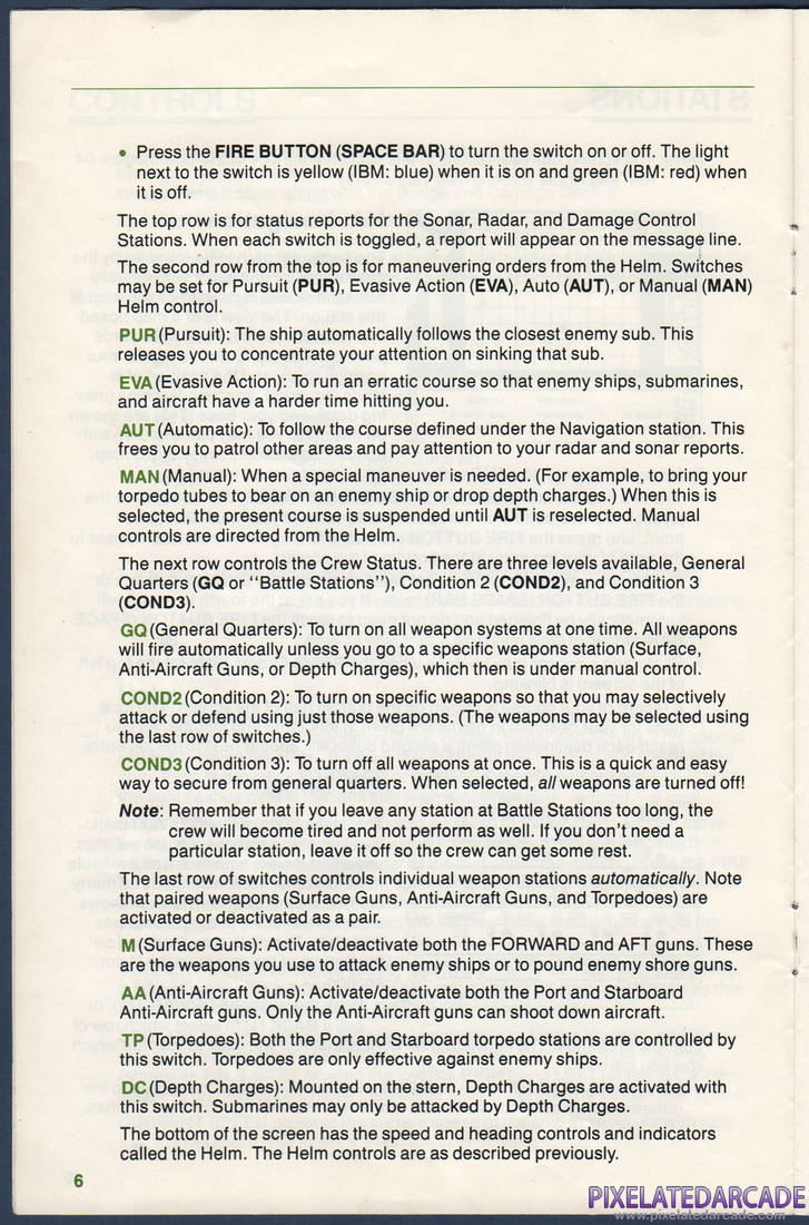Destroyer: Instruction Manual - Page 7