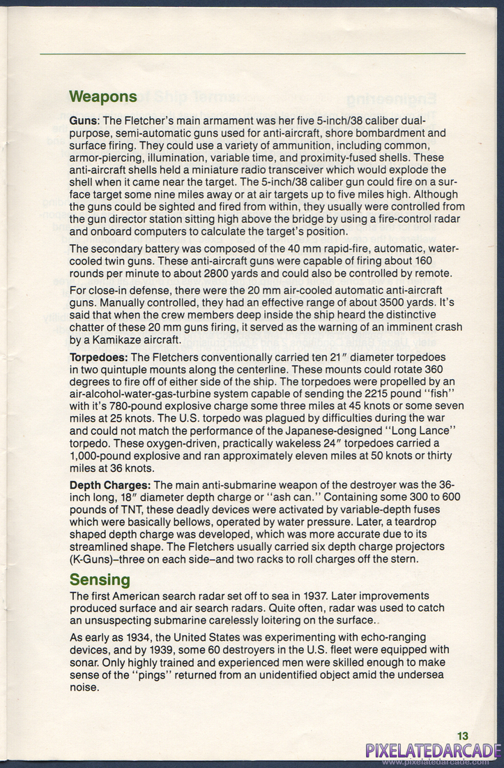 Destroyer: Instruction Manual - Page 14
