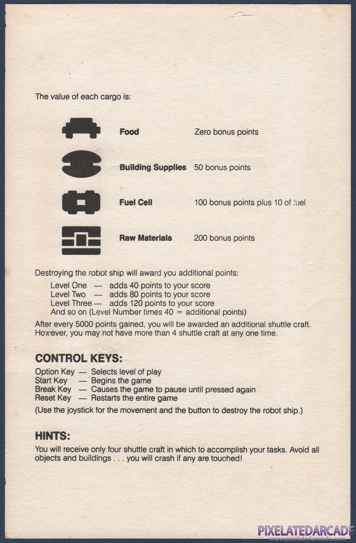 Embargo: Embargo Instruction Sheet - Back