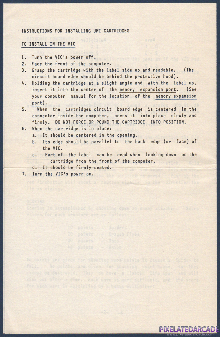 Spiders of Mars: Instruction Manual - Page 4