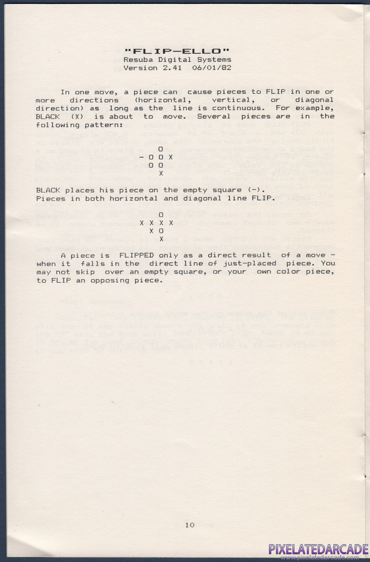 FLIP-ELLO: FLIP-ELLO Instruction Manual - Page 11