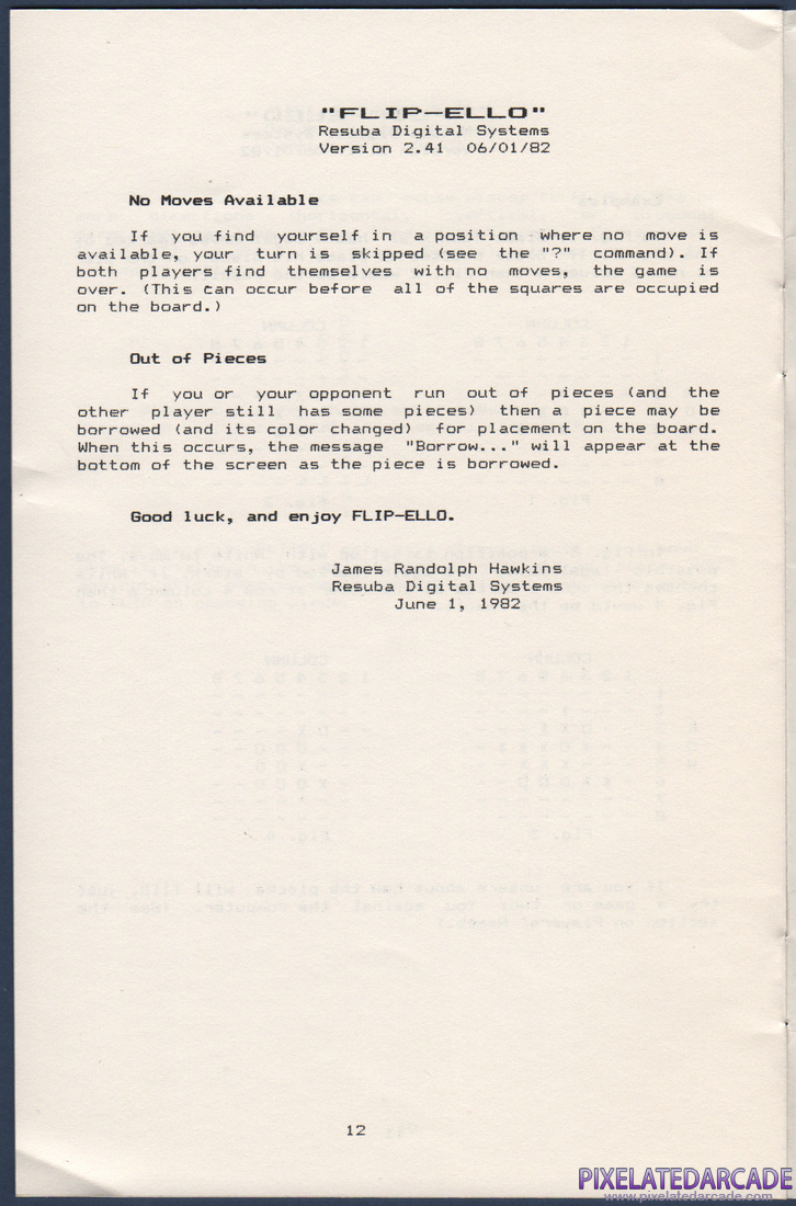 FLIP-ELLO: FLIP-ELLO Instruction Manual - Page 13