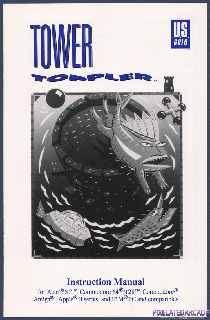 Tower Toppler: Instruction Manual - Front Cover