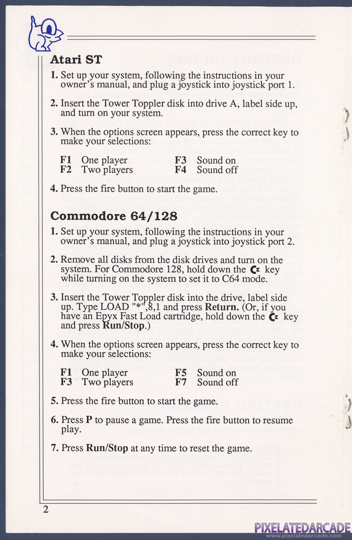 Tower Toppler: Instruction Manual - Page 2